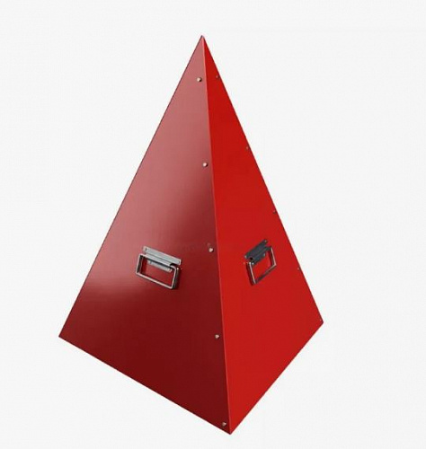 Пирамида для гидранта пожарного (750х750х900)
