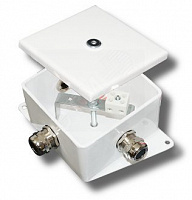 Коробка монтажная огнестойкая КМ-О (6к)-IP66-120х120, три ввода
