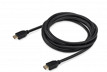 Кабель аудио-видео BURO HDMI 2,0 HDMI (m) - HDMI (m)  ver 2,0 3м GOLD ф/фильтр черный блистер