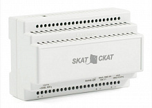СКАТ SKAT-12-3,0-DIN 12В 3А пластмассовый корпус под DIN рейку 35мм внешняя АКБ от 12Ач