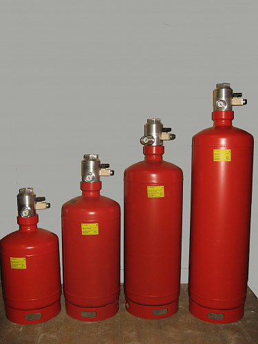 МОГП 60-60-36 Модуль газового пожаротушения (Заправка 51кг, Хладоном)
