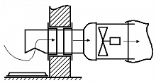 Узел стыковочный УС-1 EI30 (однонаправленный)