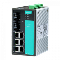 Коммутатор EDS-508A-SS-SC Ethernet switch with 6 10/100 BaseTx ports, 2 single mode 100BaseFxports,S