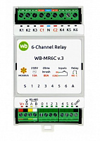RS-485, Modbus RTU Relay module WB-MR6C v.3
