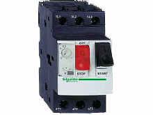 Выключатель автомат. для защиты электродвигателей 2.5-4А GV2 управление кнопками (GV2ME08)