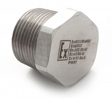 ВЗВ3GН Заглушка 1Ex db IIC Gb, 1Ex e IIC Gb, Extb IIIC Db, РВ Ex db I Mb IP66/IP67/IP68