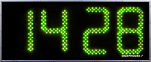 Электроника7-2270С4 часы вторичные электронные уличные, 3.5 кд (зеленая индикация)