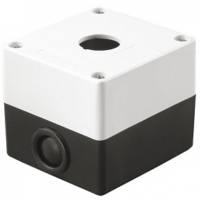 Корпус КП101 для кнопок 1место белый IEK BKP10-1-K01