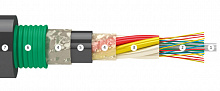Оптический кабель 62.5/125, нар., брон., гофрированная стальная FB-4R/NMAлента, влаг., 4 волокна