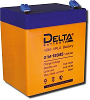 Аккумулятор  4,5 А/ч, 12В (Delta) DTM12045 (оранжевый)