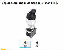 ПГВА2И Переключатель взрывозащищенный Ex db IIC Gb U, Ex ia IIC Ga U, Ex tb IIIC Db U IP66/IP67/IP68