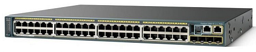 Коммутатор Cisco WS-C2960S-48FPS-L Catalyst 48 GigE PoE 740W, 4 x SFP LAN Base