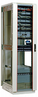 Шкаф 19" напольный 33U (600х800)  дверь стекло ШТК-М ЦМО ШТК-М-33.6.8-1ААА