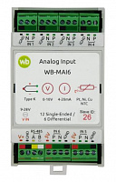 Модуль аналогового ввода с RS-485 Modbus RTU WB-MAI6