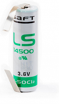 LS14500 (А316/LR06/AA) Элемент питания литиевый 2600 mAh 14,5х50 (1шт) 3,6В