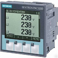 7KM3220-0BA01-1DA0 SENTRON PAC3220 ЖКД 96x96 мм многофункциональное измерительное устройство