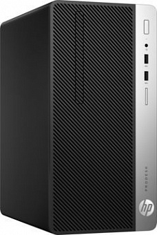 Компьютер HP ProDesk 400 G4, Intel Core i5 7500, DDR4 4Гб, 500Гб, Intel HD Graphics 630, DVD-RW, Win