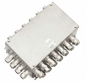 КСРВ513321(50AVK2,5RD-0-10AVK2,5TRD)-6КНВМ2M-20Н(А)-3КНВМ4M-32Н(В) Коробка клеммная взрывозащищенна