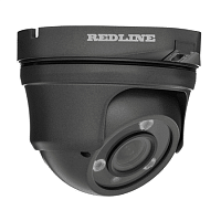 Видеокамера RL-AHD1080P-MCL40-2.8…12B (черный) Вандалозащищённая уличная AHD
