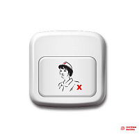 Кнопка отмены вызова из палаты для скрытой проводки "Партнер-1М"