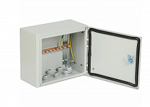 Главная заземляющая шина ШЗ-3-54УХЛ2/ГЗШ-8/ шкаф 300х355х185мм 275А