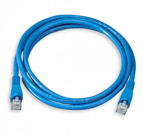 Патч-корд RJ45, категории 6, U/UTP, ПВХ, голубой, 2.0 м, LCS2 051773