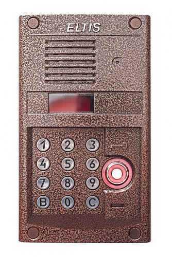DP305-TD22 вызывная панель (бронза-антик металлик)
