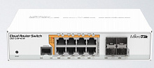 MikroTik CRS112-8P-4S-IN -Продвинутый L3-коммутаторMikroTik с функциями маршрутизатора, работающий