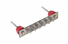 Щиток заземления с изоляторами 120809-00006