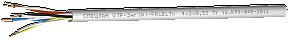 СПЕЦЛАН UTP-3нг(А)-FRLS 2х2х0,52 0.5 км – Минимальная кратность продажи.
