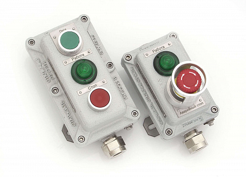 ПКИВА211108-ЛГВ01-2КГВ01 Взрывозащищенные посты управления и индикации ПКИВА211108-ЛГВ01-2КГВ01 Взрывозащищенные посты управления и индикации