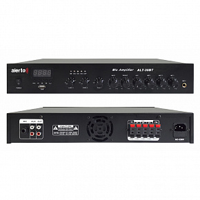 ALT-120BT усилитель 120Вт, USB, FM тюнер, Bluetooth, 3 зоны