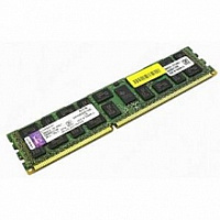 Оперативная память Kingston DDR-III 16GB (PC3-12800) 1600MHz ECC Reg Dual Rank, x4 w/TS (Hynix) KVR1