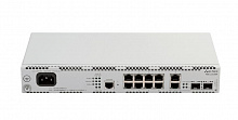 Ethernet-коммутатор MES2308R, 8 портов 10/100/1000 Base-T, 2 комбо-порта 10/100/1000 Base-T/100/1000