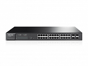 Коммутатор TP-LINK TL-SG2424P на 10/100/1000 Мбит/с с поддержкой PoE