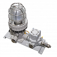 ПГСК01-СЦ(К)-220AC/DC/П/КНВ2MНК/Р(Г)/КОЗЫРЁК Устройство светозвуковое взрывозащищенное 1Ex db e mb 