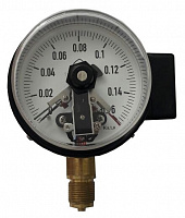 Манометр электроконтактный, тип ДМЭ, d корп. 50мм, 0-10 мПа, кл.т. 2,5, G 1/4