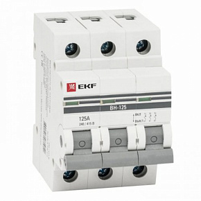 Выключатель нагрузки 3P ВН-63 40А PROxima (SL63-3-40-pro)