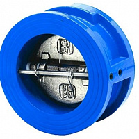 DCV15016 Обратный клапан GROSS, двухстворчатый, межфланцевый DN 150, PN 16