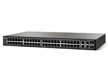 Коммутатор Cisco SB SLM2048PT-EU SG 200-50P 48-port 10/100/1000 Gigabit Smart with 2 combo SFR