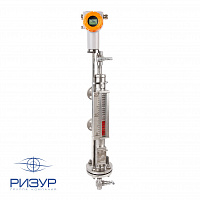 Указатель байпасный RIZUR-NBK-1-ББ-Ф-B/15/16-4000/200-4000-1-КЗ/DN15-ФЗ/DN15-0-0/0/0-0-1000/0,1/90 