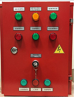 Шкаф управления одной электрожадвижкой ШУЗ-1 (3 кВт; 400; 54; DC/NO)
