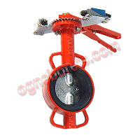 Затвор дисковый модели Machaon BFV-01/W, ДУ 80