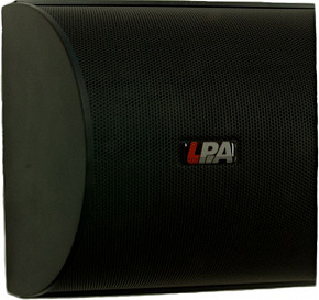 Громкоговоритель LPA-6W настенный, черный, 6/3/1,5/0.75 Вт, 80...20000 Гц, 94 дБ, 100 В