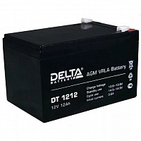 Аккумулятор  12 А/ч, 12В (Delta) DT1212