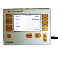 Контроллер автоматической подачи простых и музыкальных школьных звонков «Авторингер-6,1»