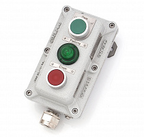 ПКИВА161008-2КГВ01Ч11-1КНВ2MНК/Р(Б)-1ВЗН 2MНК(Г) Пост управления взрывозащищенный 1Ex db IIC T6 Gb I