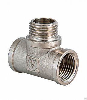 Тройник переходный ½" внутр (г) х1/2" нар (ш)х1/2"нар(ш) Valtec