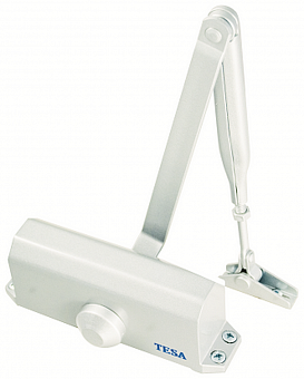 Доводчик Tesa СT845BL с тягой EN 4/5 белый,до 120кг
