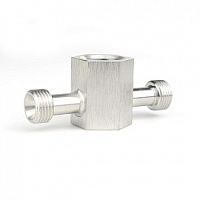 Проточная камера М20x1.5 со штуцерами М16x1.5 